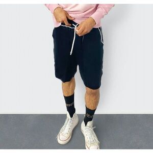 Presidents - S - Pick Cupra Black Satin Bermuda Boxing Shorts $315
